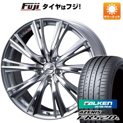 【新品国産5穴114.3車】 夏タイヤ ホイール4本セット 225/45R19 ファルケン アゼニス FK520L ウェッズ レオニス WX 19インチ :fuji 879 135155 40735 40735:フジコーポレーション