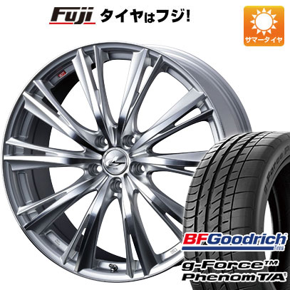 クーポン配布中 【新品国産5穴114.3車】 夏タイヤ ホイール4本セット 245/35R19 BFグッドリッチ(フジ専売) g FORCE フェノム T/A ウェッズ レオニス WX 19インチ :fuji 1123 135155 41286 41286:フジコーポレーション