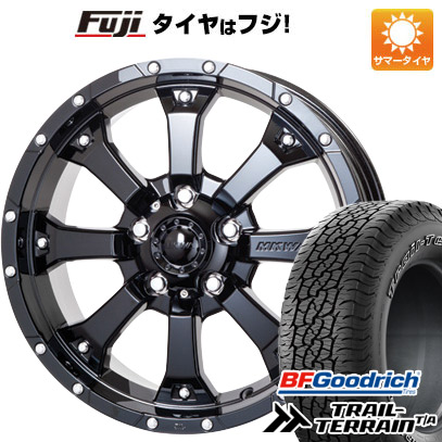 【新品国産5穴114.3車】 夏タイヤ ホイール4本セット 245/70R16 BFグッドリッチ トレールテレーンT/A ORWL MKW MK 46 16インチ :fuji 15841 82890 36795 36795:フジコーポレーション