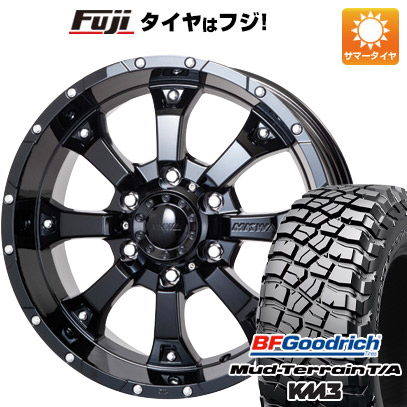 【新品国産6穴139.7車】 夏タイヤ ホイール4本セット 285/70R17 BFグッドリッチ マッドテレーンT/A KM3 MKW MK 46 17インチ :fuji 11521 82903 26508 26508:フジコーポレーション