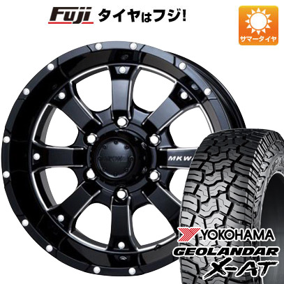 クーポン配布中 【新品国産6穴139.7車】 夏タイヤ ホイール4本セット 265/75R16 ヨコハマ ジオランダー X AT G016 MKW MK 46 M/L+ 16インチ :fuji 11802 82910 29861 29861:フジコーポレーション