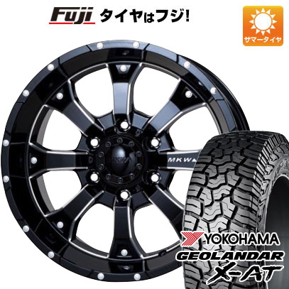 クーポン配布中 【新品国産6穴139.7車】 夏タイヤ ホイール4本セット 275/70R17 ヨコハマ ジオランダー X AT G016 トライスター MKW MK 46 M/L+ 17インチ :fuji 11822 82911 42458 42458:フジコーポレーション