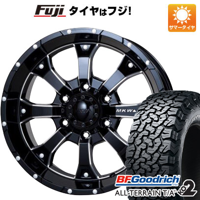 【新品国産6穴139.7車】 夏タイヤ ホイール4本セット 275/70R17 BFグッドリッチ オールテレーンT/A KO2 RWL/RBL MKW MK 46 M/L+ 17インチ :fuji 11822 82911 25922 25922:フジコーポレーション