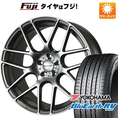 クーポン配布中 【パンク保証付】【新品国産5穴114.3車】 夏タイヤ ホイール4本セット 225/40R19 ヨコハマ ブルーアース RV 03 MLJ ハイペリオン CVM 19インチ :fuji 876 131737 36863 36863:フジコーポレーション