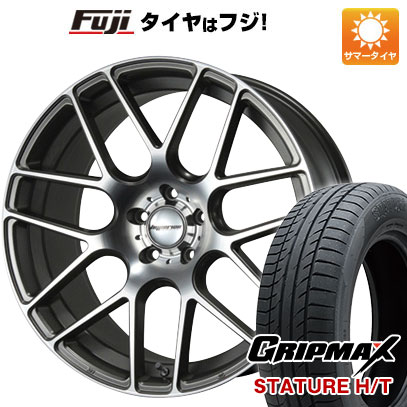 クーポン配布中 【新品国産5穴114.3車】 夏タイヤ ホイール4本セット 235/55R19 グリップマックス スタチャー H/T BSW（限定） MLJ ハイペリオン CVM 19インチ :fuji 1121 131737 38306 38306:フジコーポレーション