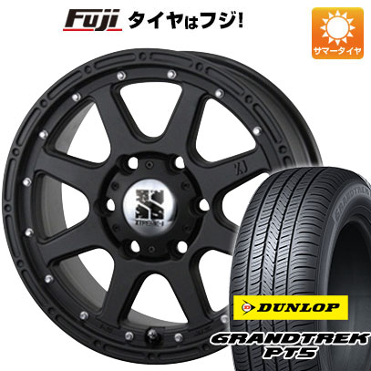 クーポン配布中 【新品国産6穴139.7車】 夏タイヤ ホイール4本セット 265/70R16 ダンロップ グラントレック PT5 MLJ エクストリームJ 16インチ :fuji 11802 131493 40834 40834:フジコーポレーション