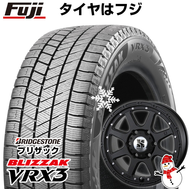 【新品】プラド スタッドレスタイヤ ホイール4本セット 265/60R18 ブリヂストン ブリザック VRX3 MLJ エクストリームJ 18インチ :fuji 4423 131723 42522 42522:フジコーポレーション