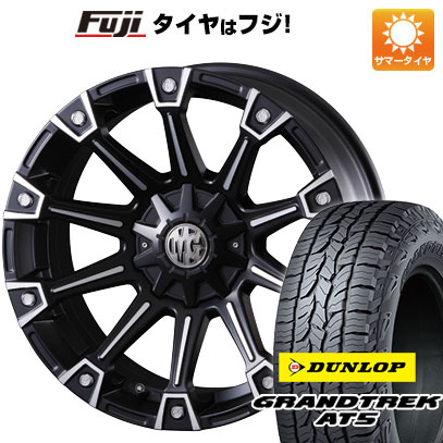 【新品国産5穴114.3車】 夏タイヤ ホイール4本セット 215/65R16 ダンロップ グラントレック AT5 クリムソン マーテルギア(MG) モンスター 16インチ :fuji 1310 83161 32865 32865:フジコーポレーション