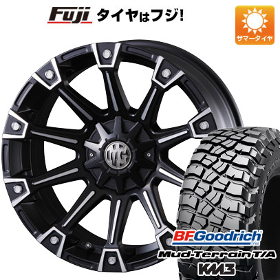 【新品国産6穴139.7車】 夏タイヤ ホイール4本セット 285/55R20 BFグッドリッチ マッドテレーンT/A KM3 クリムソン マーテルギア(MG) モンスター 20インチ :fuji 2562 83173 26500 26500:フジコーポレーション