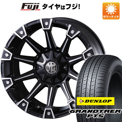 【新品国産6穴139.7車】 夏タイヤ ホイール4本セット 265/70R16 ダンロップ グラントレック PT5 クリムソン マーテルギア(MG) モンスター 16インチ :fuji 11802 83164 40834 40834:フジコーポレーション