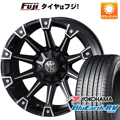 【パンク保証付】【新品国産5穴114.3車】 夏タイヤ ホイール4本セット 245/35R20 ヨコハマ ブルーアース RV 03 クリムソン マーテルギア モンスター 20インチ : fuji 1307 83172 36861 36861 : フジコーポレーション