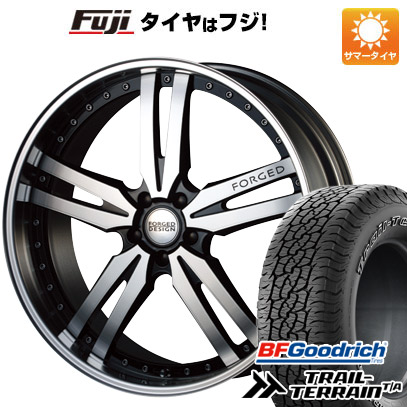 【新品】ランクル200 夏タイヤ ホイール4本セット 285/45R22 BFグッドリッチ トレールテレーンT/A ORBL エムズスピード FORGEDデザイン 768 22インチ