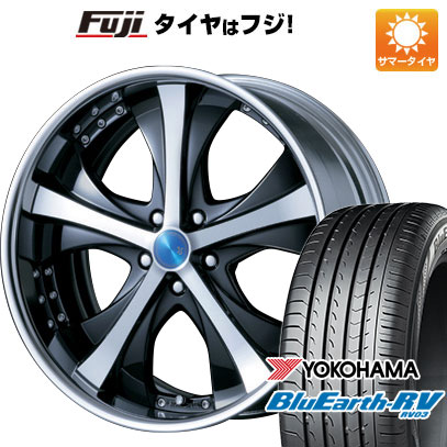 【パンク保証付】【新品国産5穴114.3車】 夏タイヤ ホイール4本セット 245/35R20 ヨコハマ ブルーアース RV 03 エムズスピード JJブレイクスルー 20インチ :fuji 1307 60893 36861 36861:フジコーポレーション