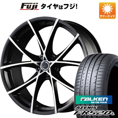 【新品国産5穴114.3車】 夏タイヤ ホイール4本セット 235/40R19 ファルケン アゼニス FK520L エムズスピード ジュリア フルスロットル 19インチ :fuji 13461 69334 40741 40741:フジコーポレーション