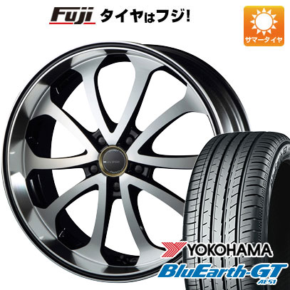 クーポン配布中 【新品国産5穴114.3車】 夏タイヤ ホイール4本セット 245/35R19 ヨコハマ ブルーアース GT AE51 エムズスピード ジュノウ バベル 19インチ :fuji 1123 63203 28530 28530:フジコーポレーション