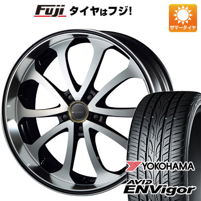 【新品国産5穴114.3車】 夏タイヤ ホイール4本セット 235/40R19 ヨコハマ エイビッド エンビガーS321 エムズスピード ジュノウ バベル 19インチ｜fujicorporation