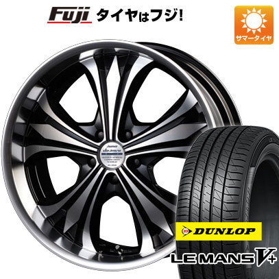 【新品国産5穴114.3車】 夏タイヤ ホイール4本セット 215/40R18 ダンロップ ルマン V+(ファイブプラス) エムズスピード ジュノウ デジャビュ 18インチ :fuji 1129 69342 40681 40681:フジコーポレーション