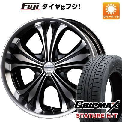 【新品国産5穴114.3車】 夏タイヤ ホイール4本セット 225/55R18 グリップマックス スタチャー H/T BSW（限定） エムズスピード ジュノウ デジャビュ 18インチ :fuji 1321 69342 38591 38591:フジコーポレーション