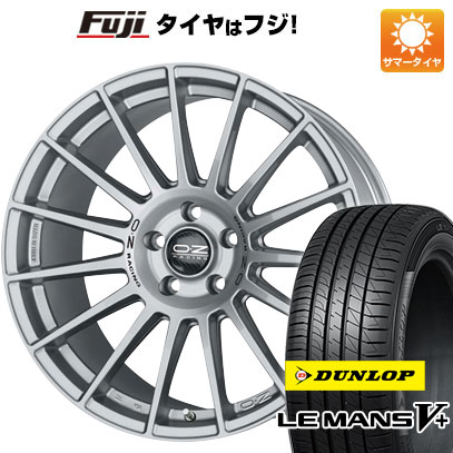 クーポン配布中 【新品国産5穴114.3車】 夏タイヤ ホイール4本セット 245/40R20 ダンロップ ルマン V+(ファイブプラス) OZ Sツーリズモダカール 20インチ :fuji 1461 129935 40709 40709:フジコーポレーション