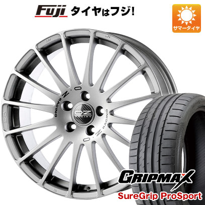 【新品】輸入車用 アウディ ワーゲン 夏タイヤ ホイール4本セット 225/40R19 グリップマックス PRO SPORTS BSW（限定） OZ SツーリズモGT 19インチ :fuji 6662 129449 38315 38315:フジコーポレーション