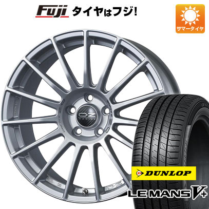 クーポン配布中 【新品国産5穴114.3車】 夏タイヤ ホイール4本セット 195/45R17 ダンロップ ルマン V+(ファイブプラス) OZ SツーリズモLM 17インチ :fuji 21121 129462 40665 40665:フジコーポレーション