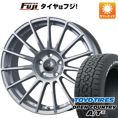 【新品国産5穴114.3車】 夏タイヤ ホイール４本セット 225/65R17 トーヨー オープンカントリー A/T III RWL/RBL OZ スーパーツーリズモ LM 17インチ : fuji 2182 129462 42840 42840 : フジコーポレーション