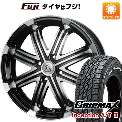 【新品 軽自動車】タフト ソリオ サマータイヤ ホイール4本セット 165/65R15 GRIPMAX インセプション A/TII RWL(限定) テクノピア カシーナ V 1 15インチ :fuji 21761 61602 42829 42829:フジコーポレーション