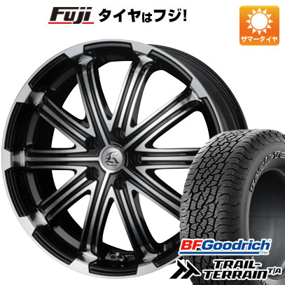 【新品国産5穴114.3車】 夏タイヤ ホイール4本セット 235/55R18 BFグッドリッチ トレールテレーンT/A ORBL テクノピア カシーナ V 1 18インチ :fuji 1303 61605 36809 36809:フジコーポレーション