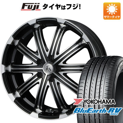 【パンク保証付】【新品国産5穴114.3車】 夏タイヤ ホイール4本セット 215/45R17 ヨコハマ ブルーアース RV 03 テクノピア カシーナ V 1 17インチ :fuji 1781 61604 36873 36873:フジコーポレーション