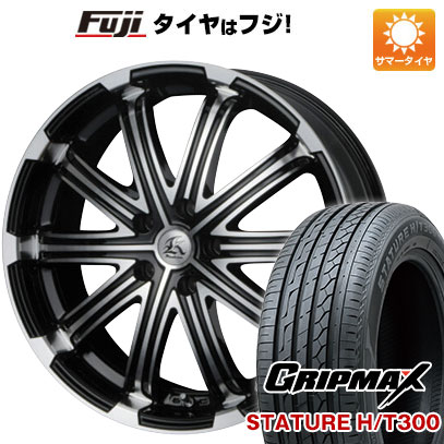 【新品国産5穴114.3車】 夏タイヤ ホイール4本セット 245/45R20 グリップマックス スタチャー H/T300 BSW（限定） テクノピア カシーナ V 1 20インチ :fuji 1481 61608 40207 40207:フジコーポレーション