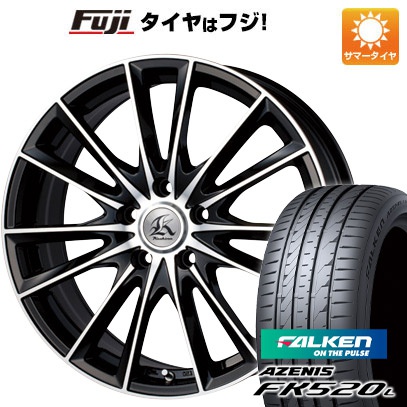 【新品国産5穴114.3車】 夏タイヤ ホイール4本セット 245/35R19 ファルケン アゼニス FK520L テクノピア カシーナ FV 7 19インチ :fuji 1123 65142 40749 40749:フジコーポレーション