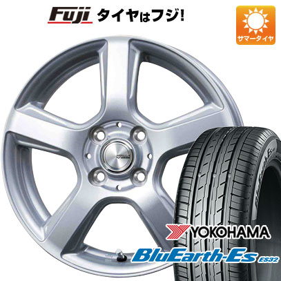 クーポン配布中 【新品国産4穴100車】 夏タイヤ ホイール4本セット 165/65R14 ヨコハマ ブルーアース ES32 トピー シビラ V 88 14インチ :fuji 21961 61795 35544 35544:フジコーポレーション