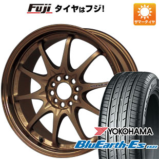 【新品国産5穴114.3車】 夏タイヤ ホイール4本セット 215/60R16 ヨコハマ ブルーアース ES32 レイズ VOLK CE28N 16インチ｜fujicorporation