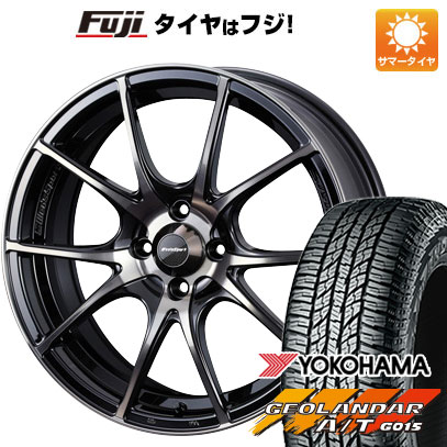 【新品 軽自動車】N BOX タント 夏タイヤ ホイール4本セット 165/55R15 ヨコハマ ジオランダー A/T G015 RBL ウェッズ ウェッズスポーツ SA 10R 15インチ :fuji 21761 132685 34891 34891:フジコーポレーション