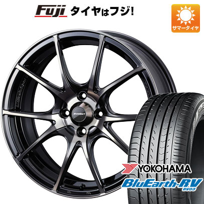 【パンク保証付】【新品国産4穴100車】 夏タイヤ ホイール4本セット 185/65R15 ヨコハマ ブルーアース RV 03 ウェッズ ウェッズスポーツ SA 10R 15インチ :fuji 1921 132687 36889 36889:フジコーポレーション