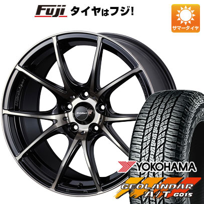 【新品国産5穴114.3車】 夏タイヤ ホイール4本セット 235/60R18 ヨコハマ ジオランダー A/T G015 RBL ウェッズ ウェッズスポーツ SA 10R 18インチ :fuji 27064 136674 22898 22898:フジコーポレーション