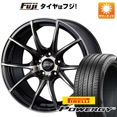 クーポン配布中 【新品国産5穴114.3車】 夏タイヤ ホイール４本セット 205/55R17 ピレリ パワジー ウェッズ ウェッズスポーツ SA 10R 17インチ :fuji 1741 136506 41416 41416:フジコーポレーション