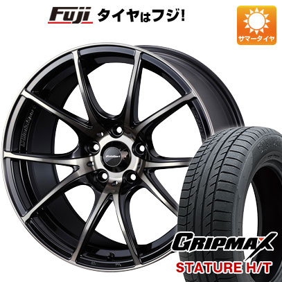 【新品国産5穴114.3車】 夏タイヤ ホイール4本セット 235/50R18 グリップマックス スタチャー H/T BSW（限定） ウェッズ ウェッズスポーツ SA 10R 18インチ :fuji 454 136674 38592 38592:フジコーポレーション