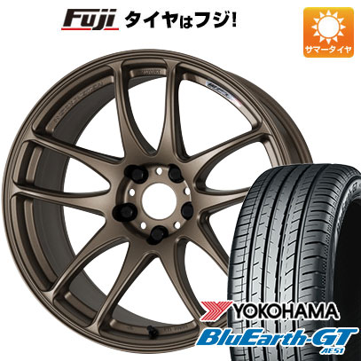 クーポン配布中 【新品国産5穴114.3車】 夏タイヤ ホイール4本セット 245/35R19 ヨコハマ ブルーアース GT AE51 ワーク エモーション CR kiwami 19インチ :fuji 1123 141499 28530 28530:フジコーポレーション