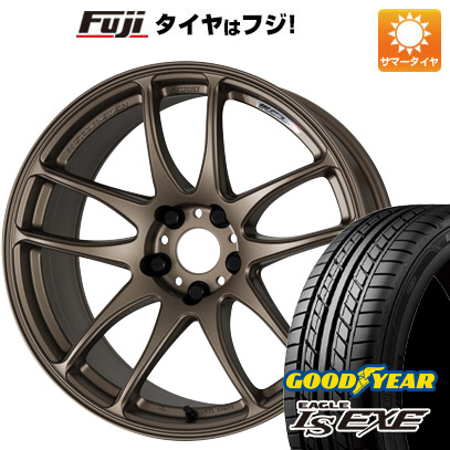 【新品国産5穴114.3車】 夏タイヤ ホイール4本セット 215/45R18 グッドイヤー イーグル エルエス エグゼ(限定) ワーク エモーション CR kiwami 18インチ :fuji 1130 141889 31586 31586:フジコーポレーション