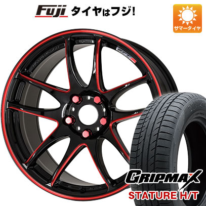 【新品国産5穴114.3車】 夏タイヤ ホイール4本セット 225/60R18 グリップマックス スタチャー H/T BSW（限定） ワーク エモーション CR kiwami 18インチ :fuji 1341 141900 38303 38303:フジコーポレーション