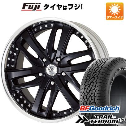 【新品国産6穴139.7車】 夏タイヤ ホイール4本セット 275/55R20 BFグッドリッチ トレールテレーンT/A ORWL ワーク LS ブライトリングSUV 20インチ :fuji 11803 140416 36781 36781:フジコーポレーション