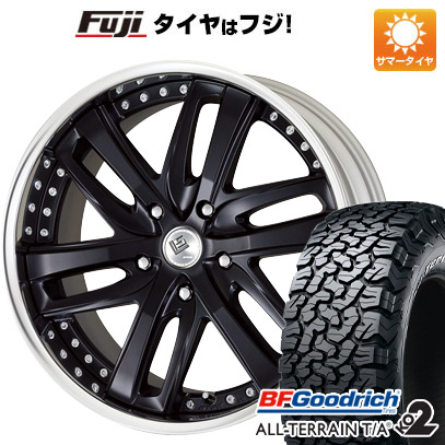 【新品国産6穴139.7車】 夏タイヤ ホイール4本セット 275/55R20 BFグッドリッチ オールテレーンT/A KO2 RBL ワーク LS ブライトリングSUV 20インチ :fuji 11803 140416 25264 25264:フジコーポレーション