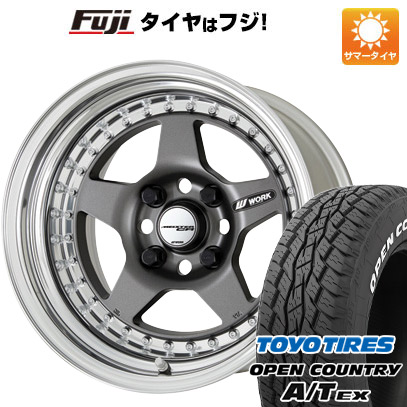 【新品】ライズ/ロッキー（ガソリン） 夏タイヤ ホイール4本セット 195/65R16 トーヨー オープンカントリー A/T EX ワーク マイスター CR01 16インチ :fuji 21101 141846 34401 34401:フジコーポレーション