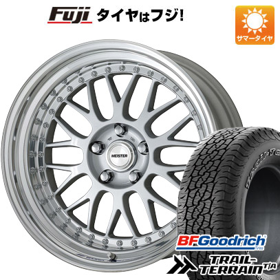 【新品国産5穴114.3車】 夏タイヤ ホイール4本セット 235/55R18 BFグッドリッチ トレールテレーンT/A ORBL ワーク マイスター M1 3P 18インチ :fuji 1303 142070 36809 36809:フジコーポレーション