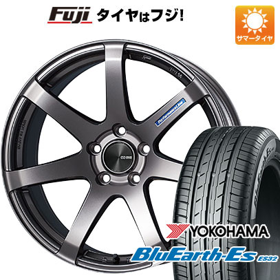 クーポン配布中 【新品国産5穴114.3車】 夏タイヤ ホイール４本セット 225/55R18 ヨコハマ ブルーアース ES32 エンケイ PF07 18インチ :fuji 1321 151157 35472 35472:フジコーポレーション