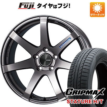 クーポン配布中 【新品国産5穴114.3車】 夏タイヤ ホイール4本セット 225/55R19 グリップマックス スタチャー H/T BSW（限定） エンケイ PF07 19インチ :fuji 2581 151168 38305 38305:フジコーポレーション