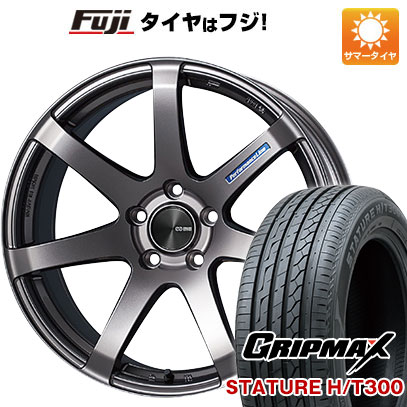 クーポン配布中 【新品国産5穴114.3車】 夏タイヤ ホイール4本セット 235/55R19 グリップマックス スタチャー H/T300 BSW（限定） エンケイ PF07 19インチ :fuji 1121 151171 40206 40206:フジコーポレーション