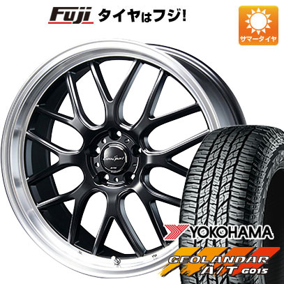 【新品国産5穴114.3車】 夏タイヤ ホイール4本セット 235/55R19 ヨコハマ ジオランダー A/T G015 RBL ブレスト ユーロスポーツ タイプ805 19インチ :fuji 1121 126178 28522 28522:フジコーポレーション