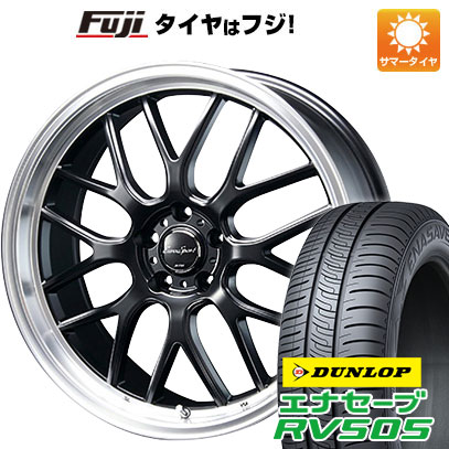 【新品国産5穴100車】 夏タイヤ ホイール4本セット 245/45R19 ダンロップ エナセーブ RV505 ブレスト ユーロスポーツ タイプ805 19インチ｜fujicorporation